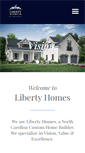 Mobile Screenshot of libertyhomesandbuilding.com